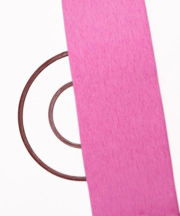 pink colour plain raw silk